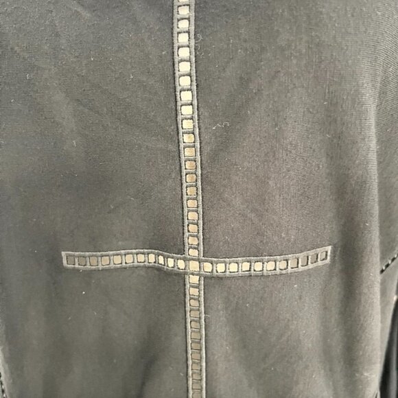 Givenchy unique black of the shoulder blouse size 38 - Picture 7 of 10